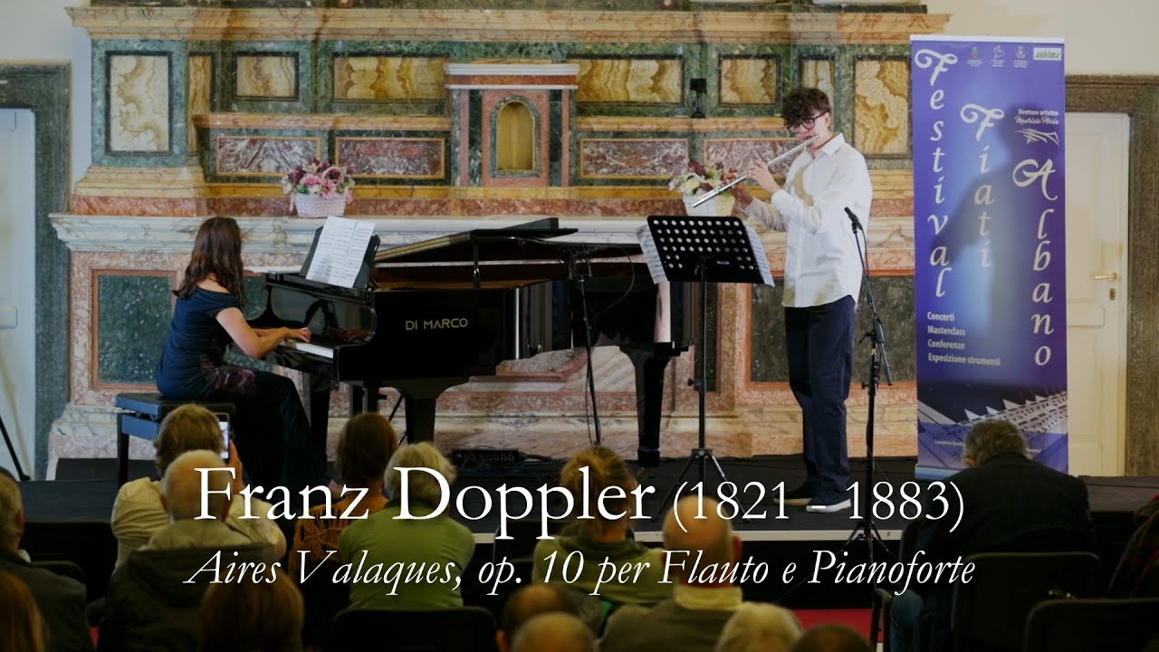 Franz Doppler - Aires Valaques op 10 per flauto e pianoforte