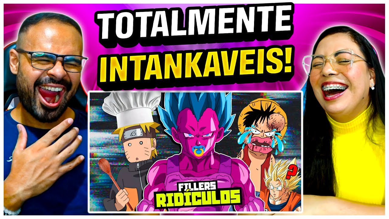 REACT VIAJANTE GALÁCTICO | Os FILLERS mais BIZARROS (e ZOADOS) dos ANIMES 💀🤡