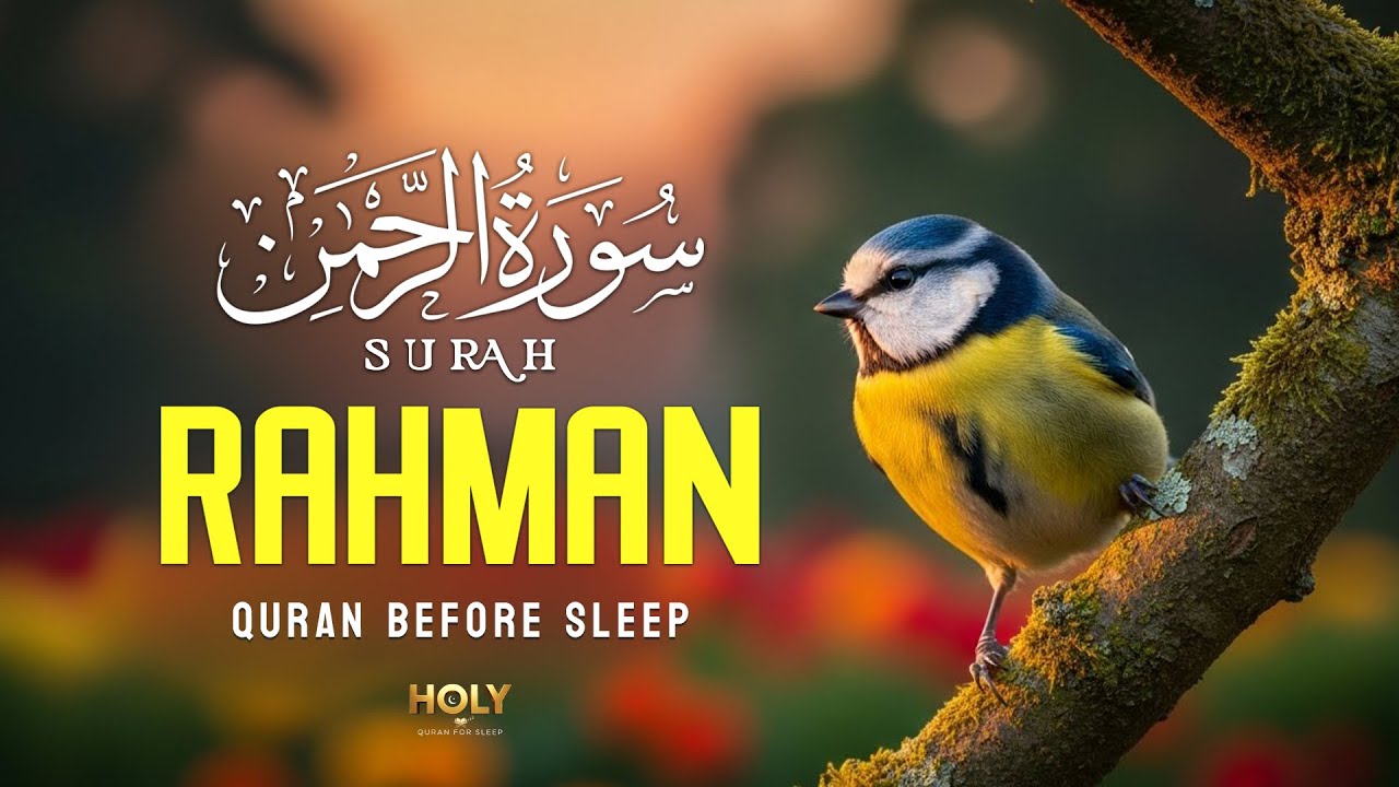 Surah Rahman(سورة الرحمن)Beautiful Quran Recitation Calming The Troubled Heart