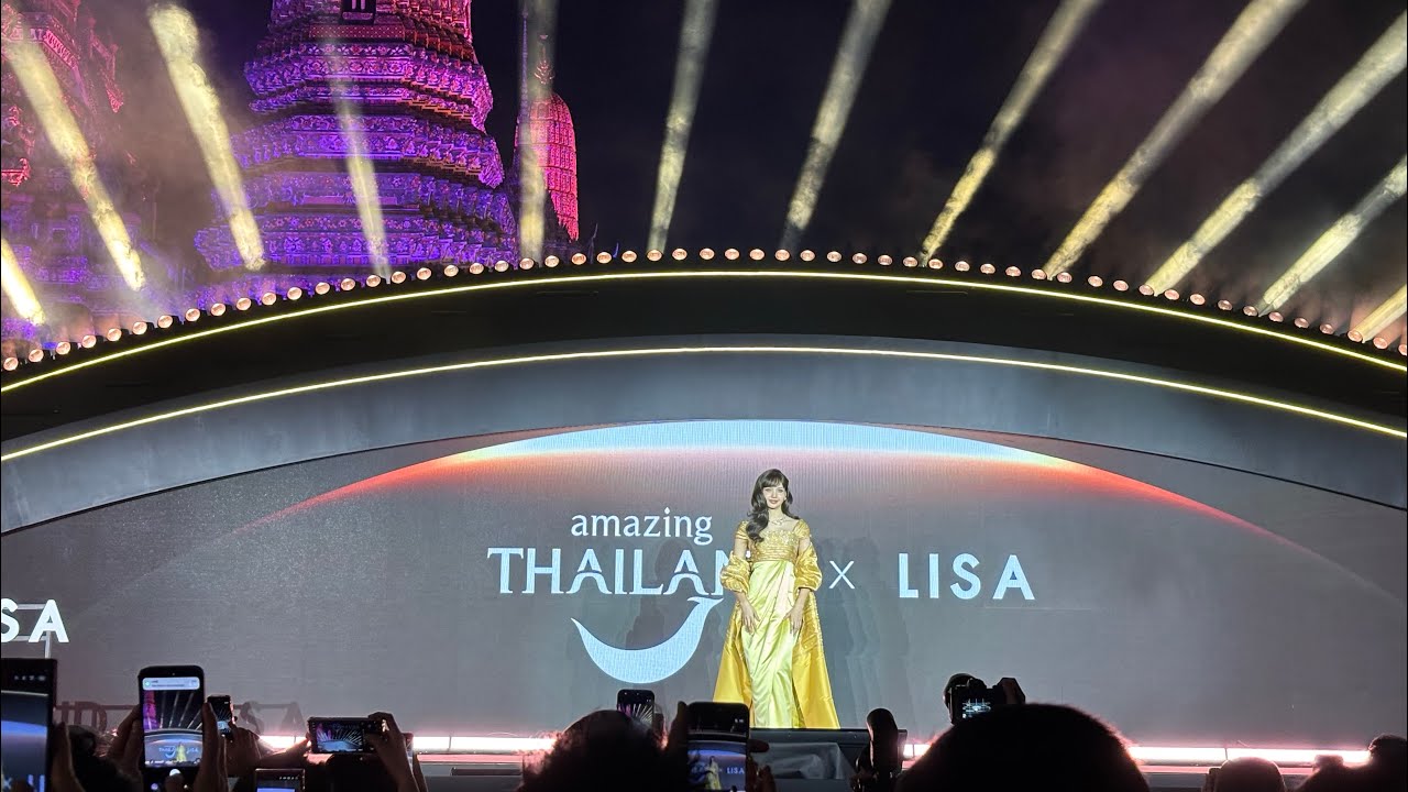 Amazing Thailand x LISA วัดอรุณราชวรารามราชวรมหาวิหาร Bangkok 