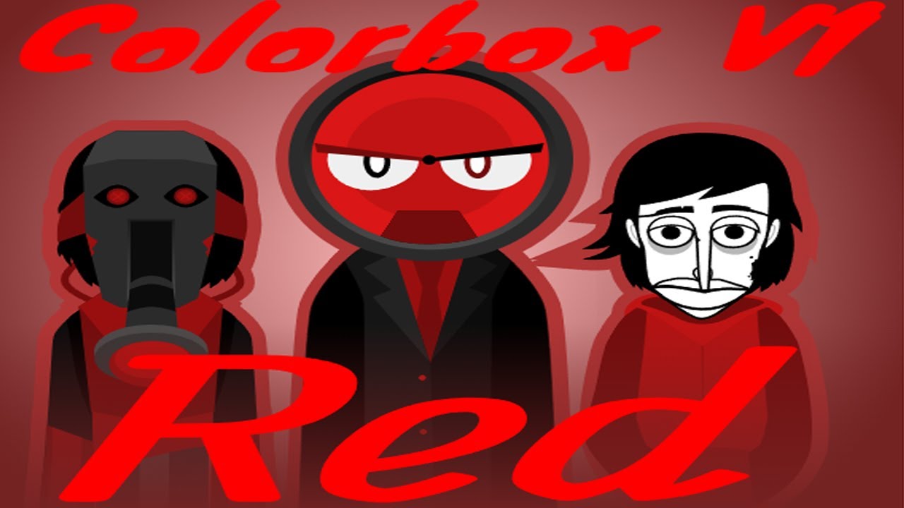 Incredibox - Red - Colorbox V1/ Music Producer / Super Mix