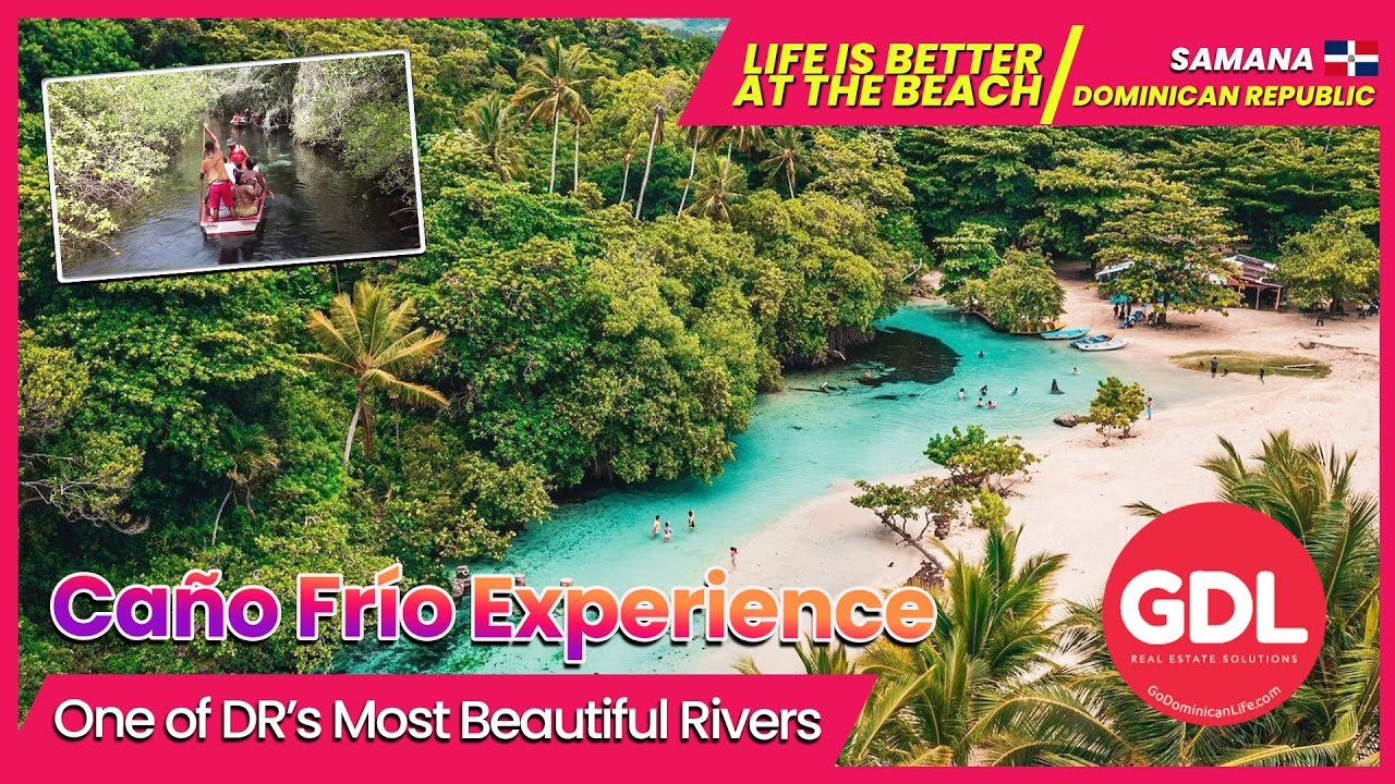 DISCOVER THIS CRYSTAL RIVER IN SAMANA – Caño Frío & Bay Aerial Views | Real Estate Solutions