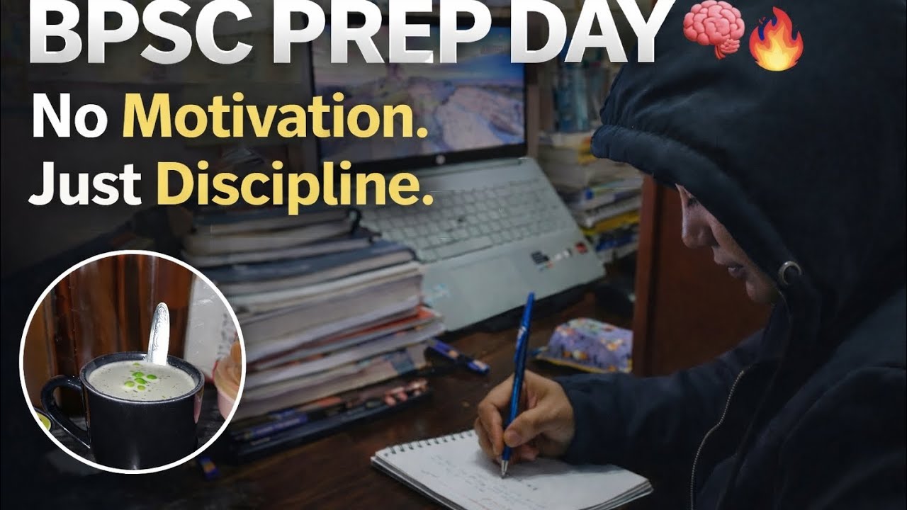 72nd BPSC Preparation|AEDO | A Day in Aspirant&rsquo;s Life | Study Vlog