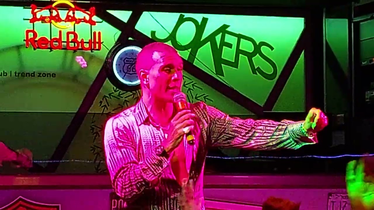 Marc Marcus Jokers Benidorm. 22nd September 2022. (Filmed @ 00:37 HRS)