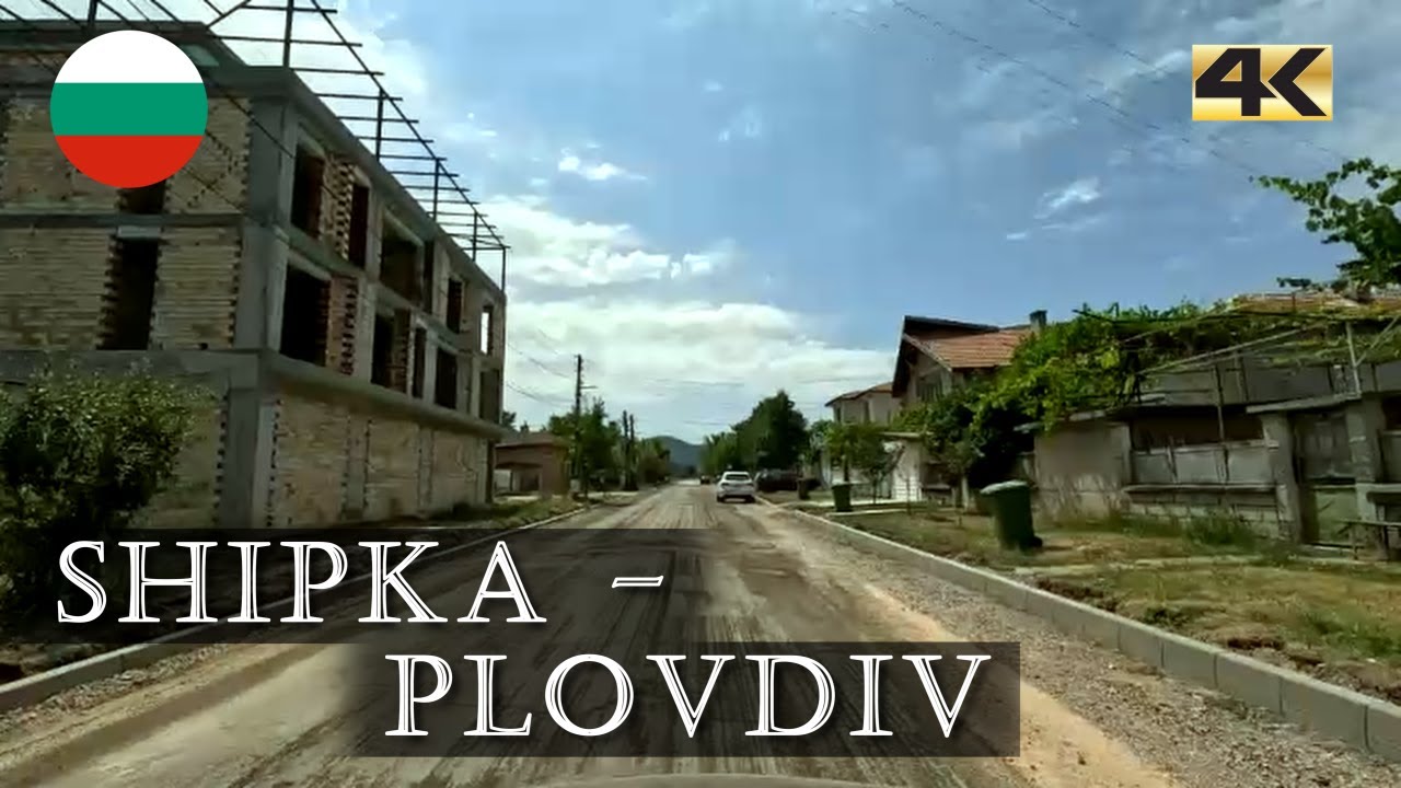 POV Driving Bulgaria in 4K - Shipka to Plovdiv through the Balkan Mountains