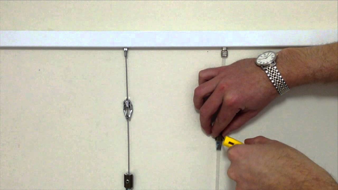 Slimline Art Hanging System - Shakespeare Solutions