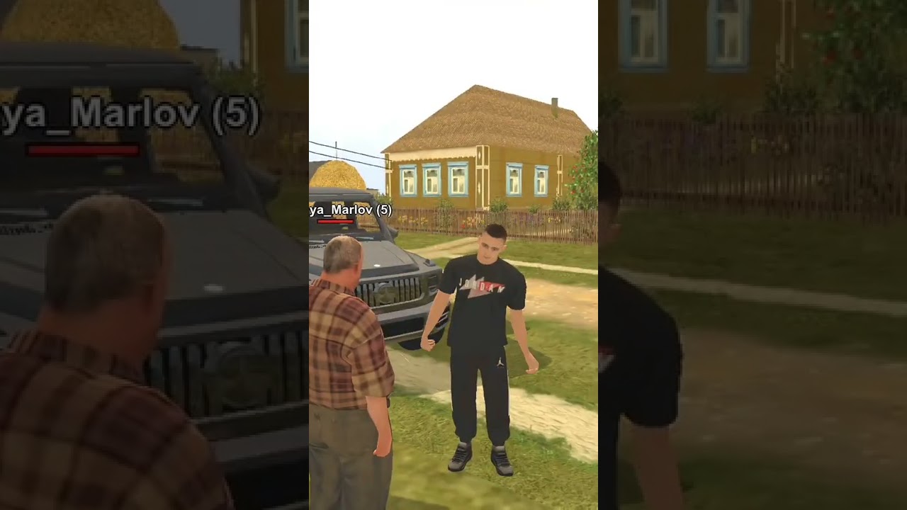 ПОМОГ ДЕДУ КУПИТЬ ТАЧКУ на БЛЭК РАША #blackrussia #gta5