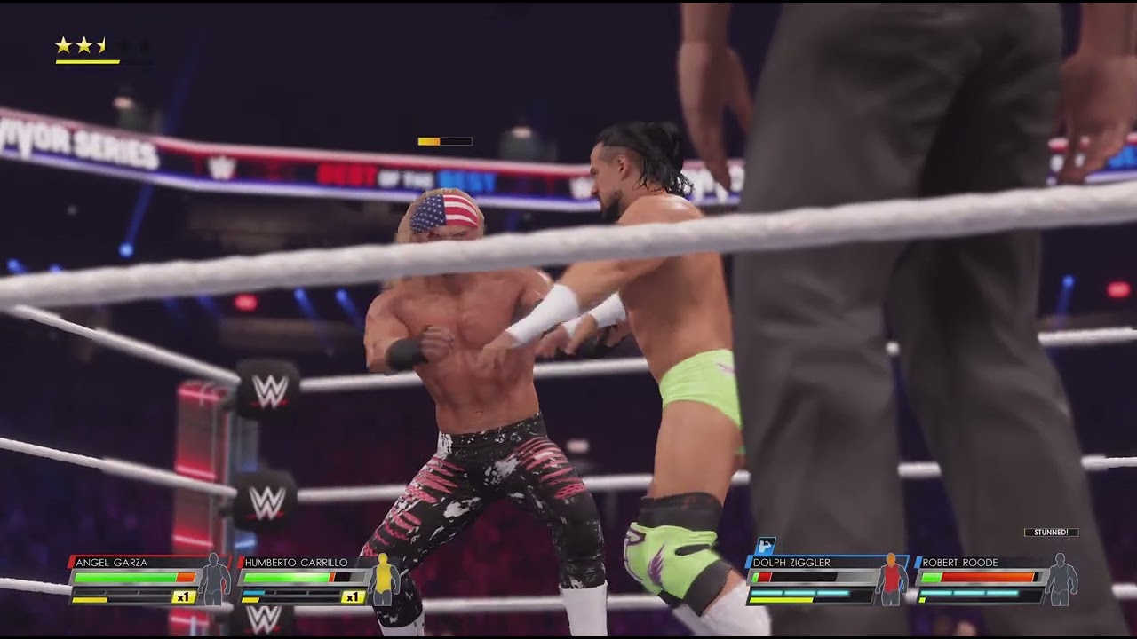 WWE 2K22 - Angel Garza & Humberto Carillo vs Dirty Dawgz - WWE Tag Team Champoinship Match