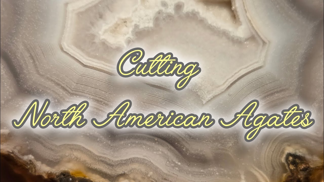 Cutting Beautiful Agates and Geodes