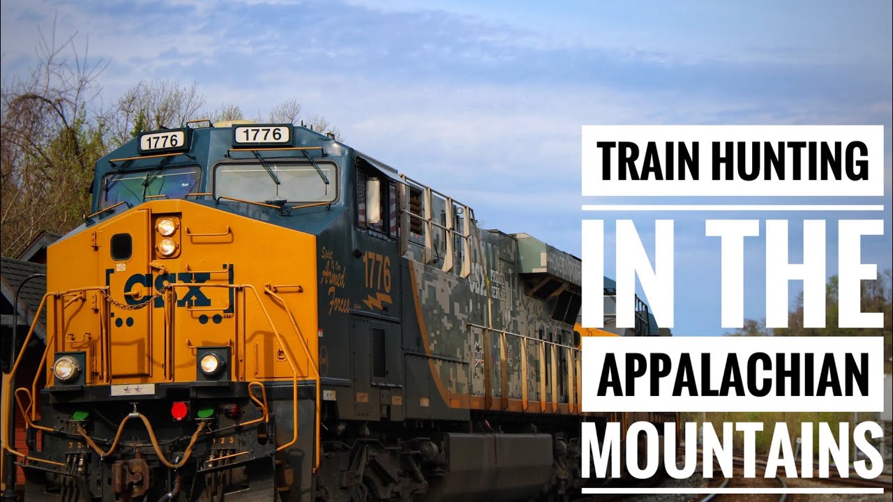 Hunting for Trains in the Appalachian Mountains: Point of Rocks to Shenandoah Junction!