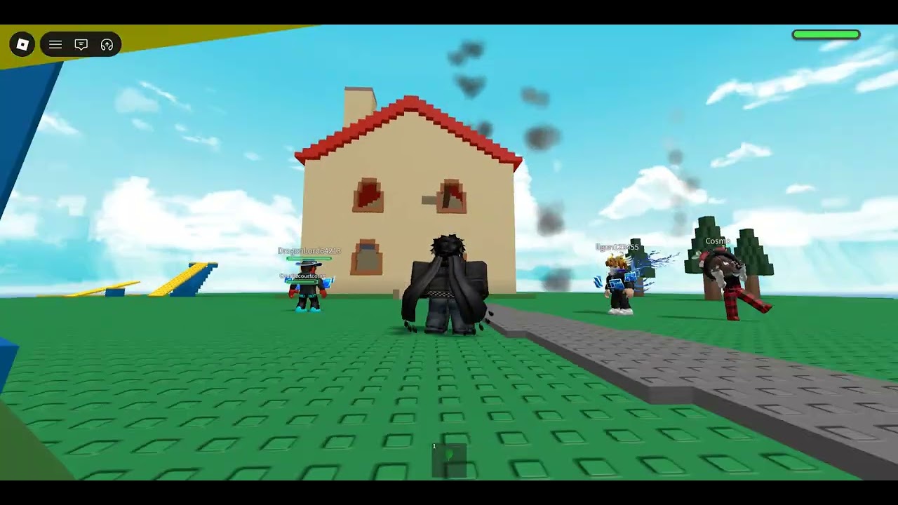 I Played Natural Disaster Survival And got Annoyed by The players