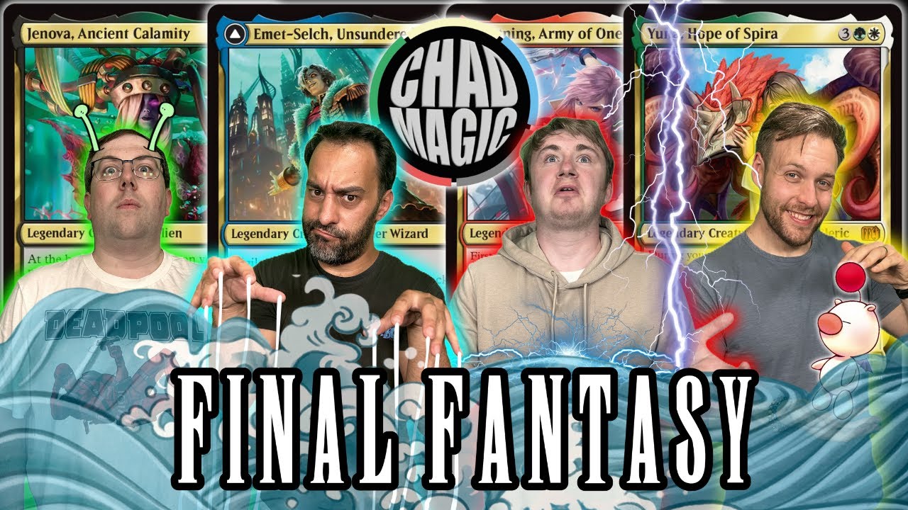 Who is the Best Final Fantasy Commander!?! | Lightning, Army of One v Emet-Selch v Jenova v Yuna