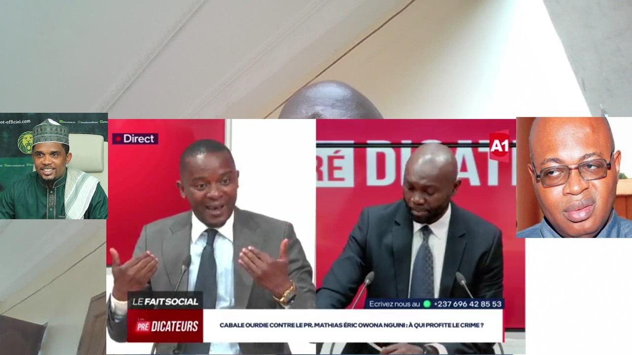 Ernest Obama: Samuel Eto'o n'est pas le seul responsable que chacun assume