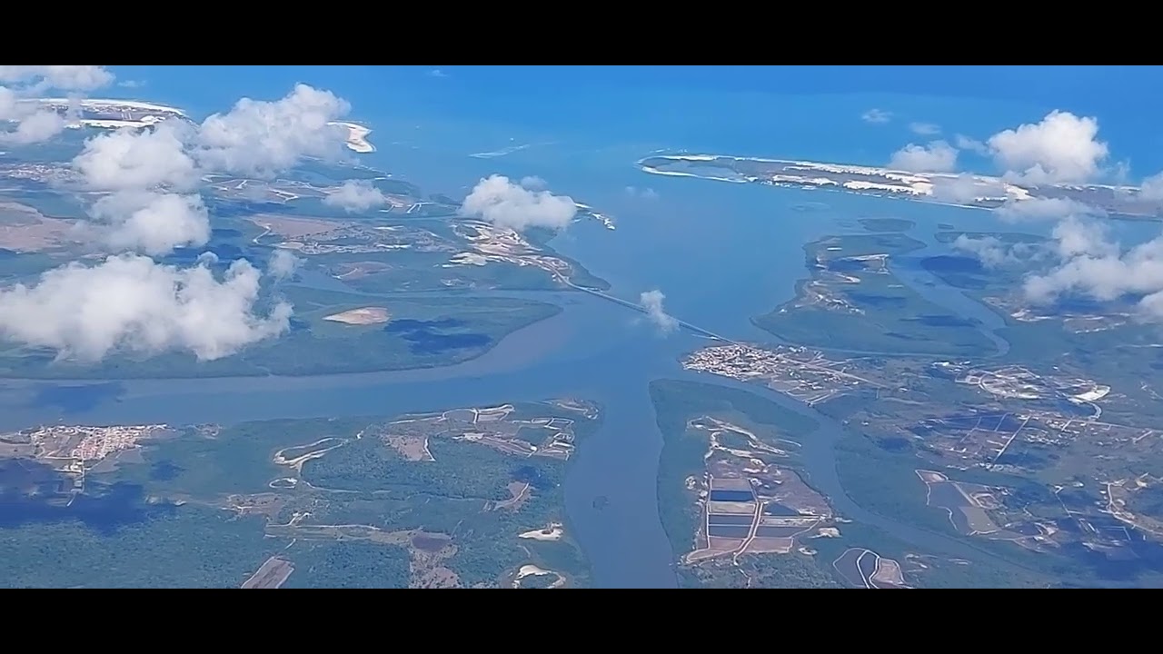 Chegada ao aeroporto de Aracaju