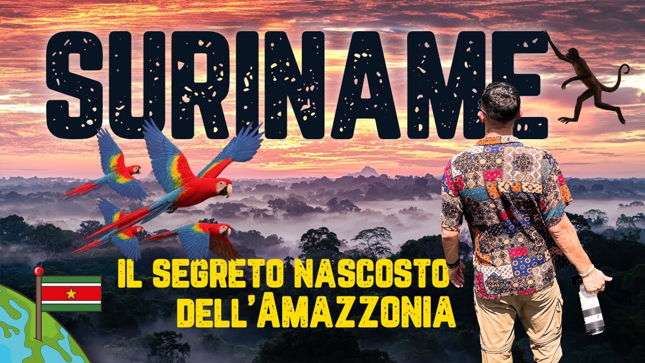 🇸🇷 SURINAME 🇸🇷 - Sono stato nel paese più sconosciuto del SUD AMERICA