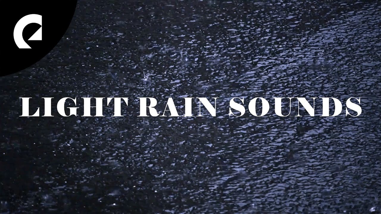 45 Minutes of Light Rain Sounds for Focus, Relaxing and Sleep 🌧️ Epidemic Ambience