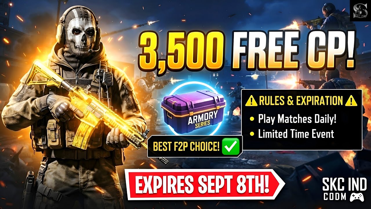 НЕ ПОТРАТЬТЕ ВСЕ 3500 БЕСПЛАТНЫХ CP ВПУСТУЮ! 🛑 Лучшая стратегия для F2P и правила трат в CODM!