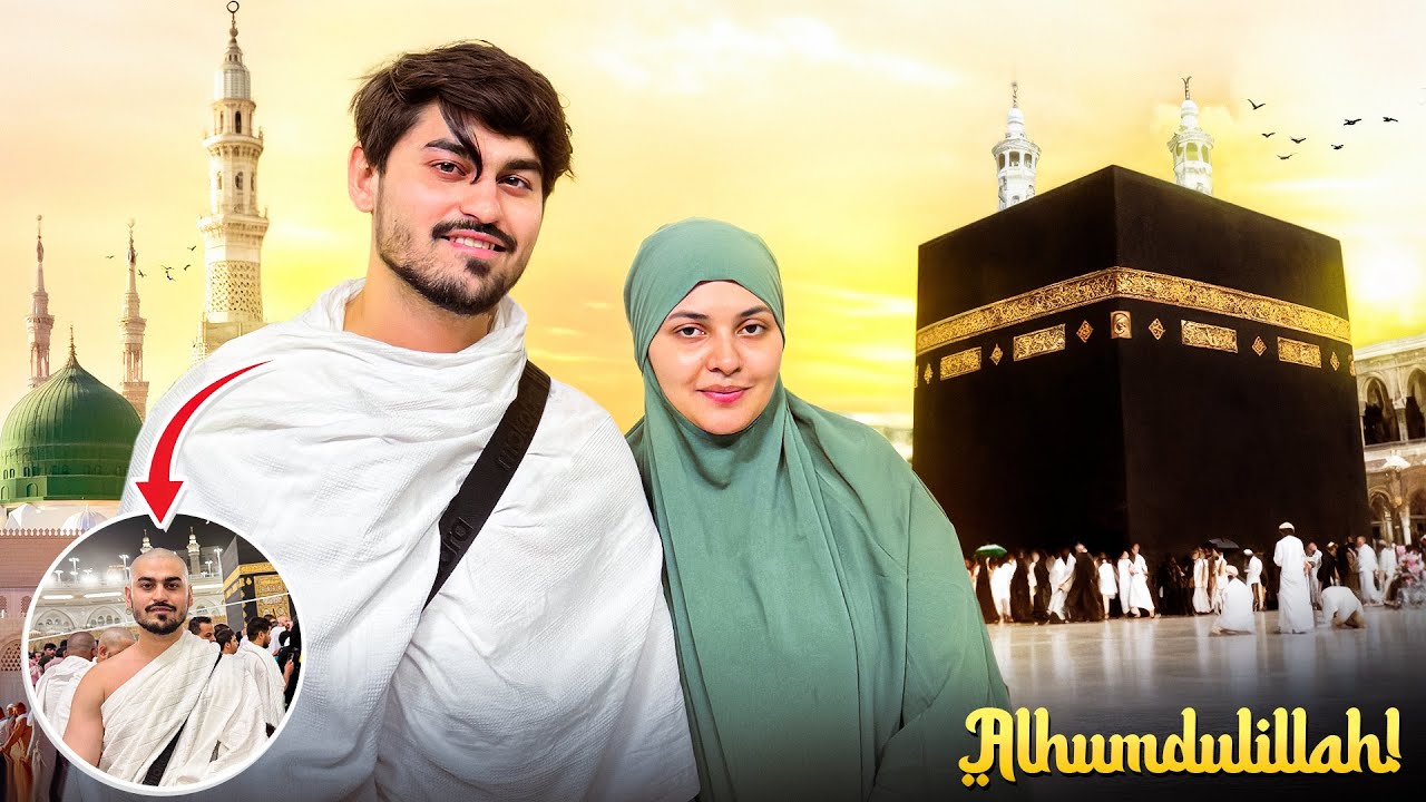 Our First Umrah Alhamdulillah | Madina to Makkah - VLOG 