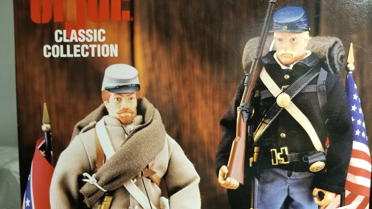 GIJOE CLUB EXCLUSIVE CIVIL WAR FIGURE SET REVIEW 1997
