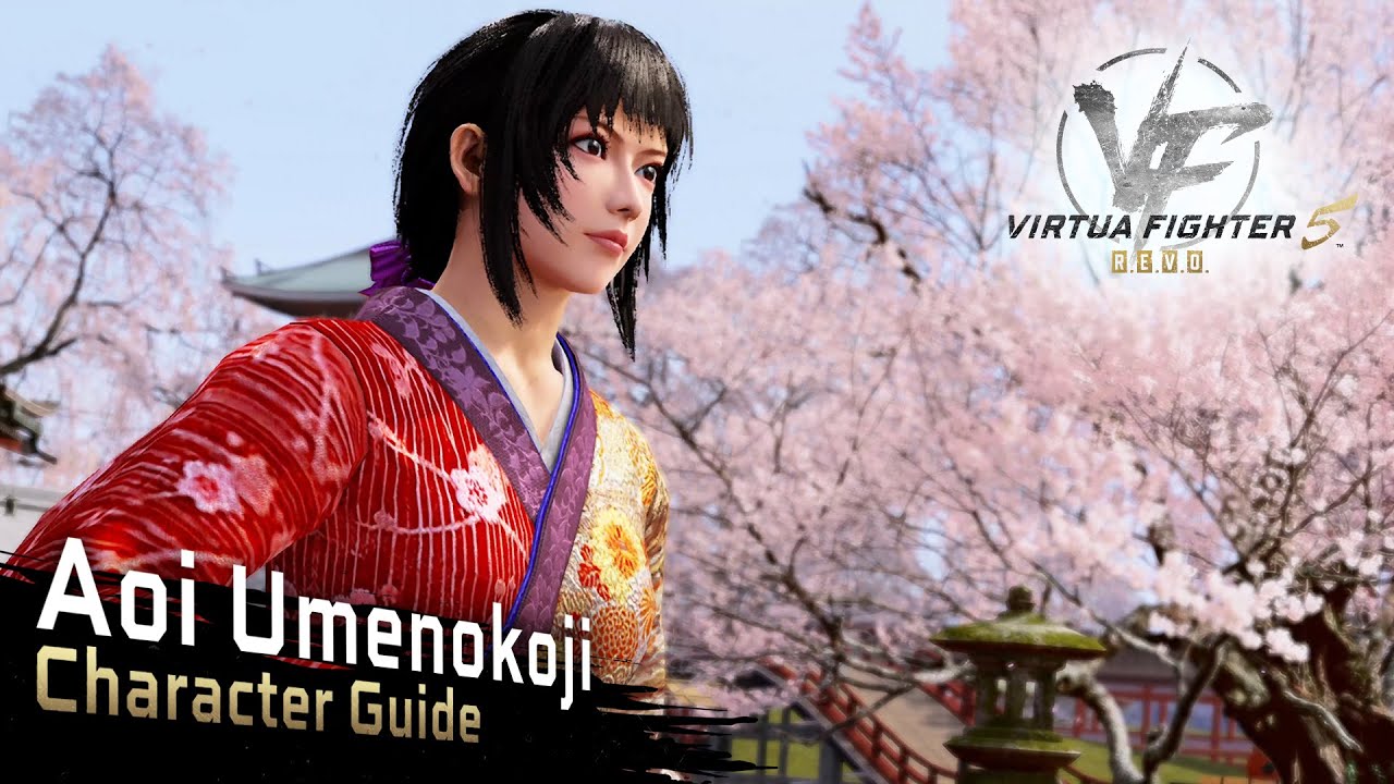 Virtua Fighter 5 R.E.V.O. キャラクターガイド『梅小路　葵』｜Legacy VIRTUA FIGHTER Project