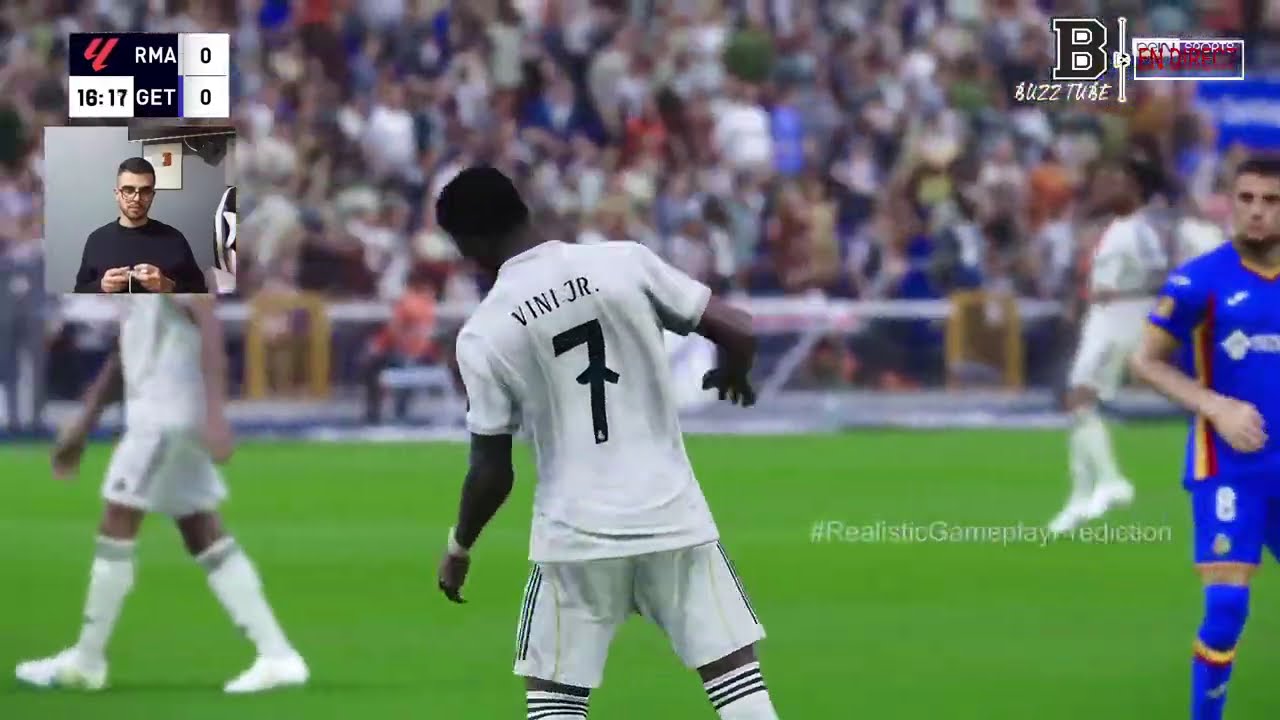 🎮 Real Madrid vs Getafe | Liga 2026 | Simulation du match d&rsquo;aujourd&rsquo;hui PES2021 