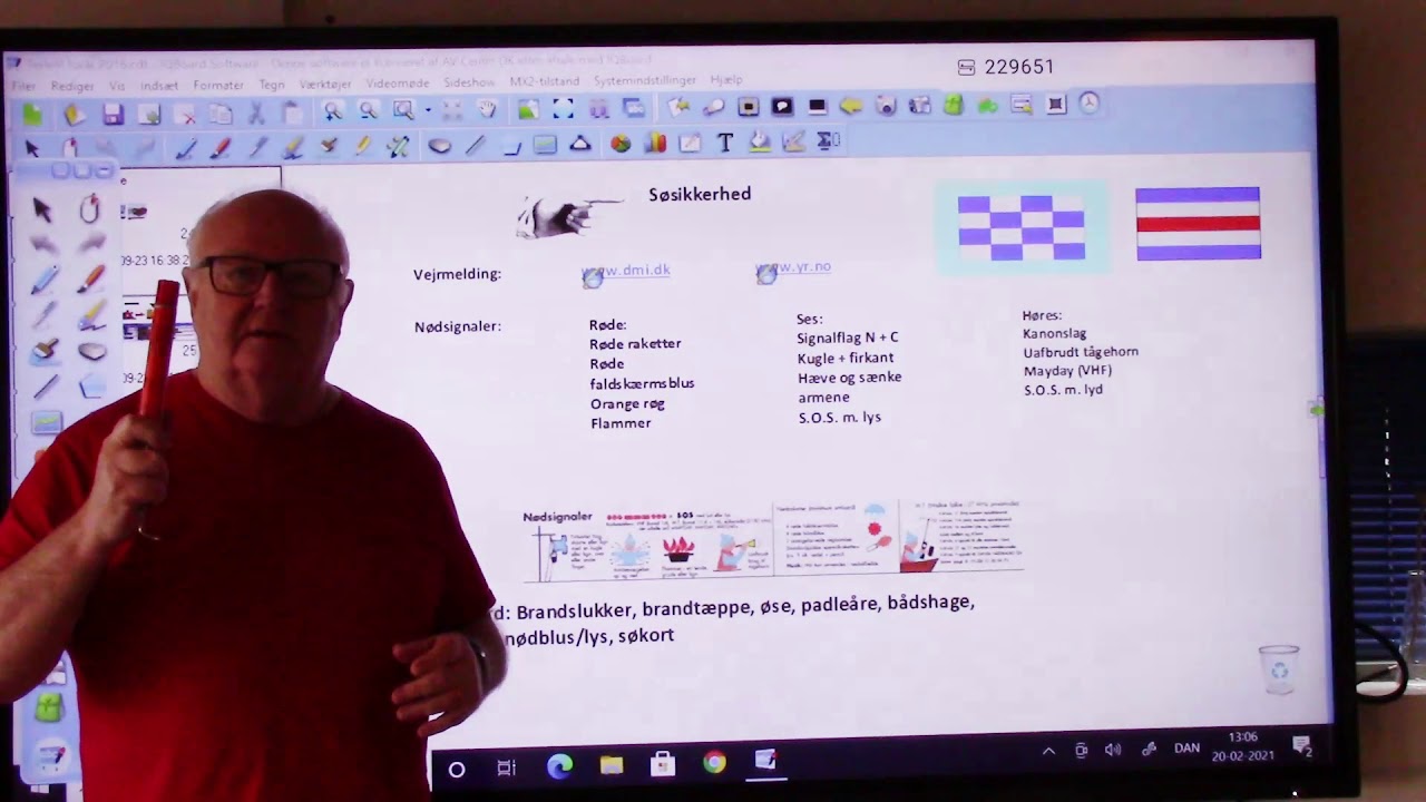 Nødsignaler og sikkerhedsudstyr