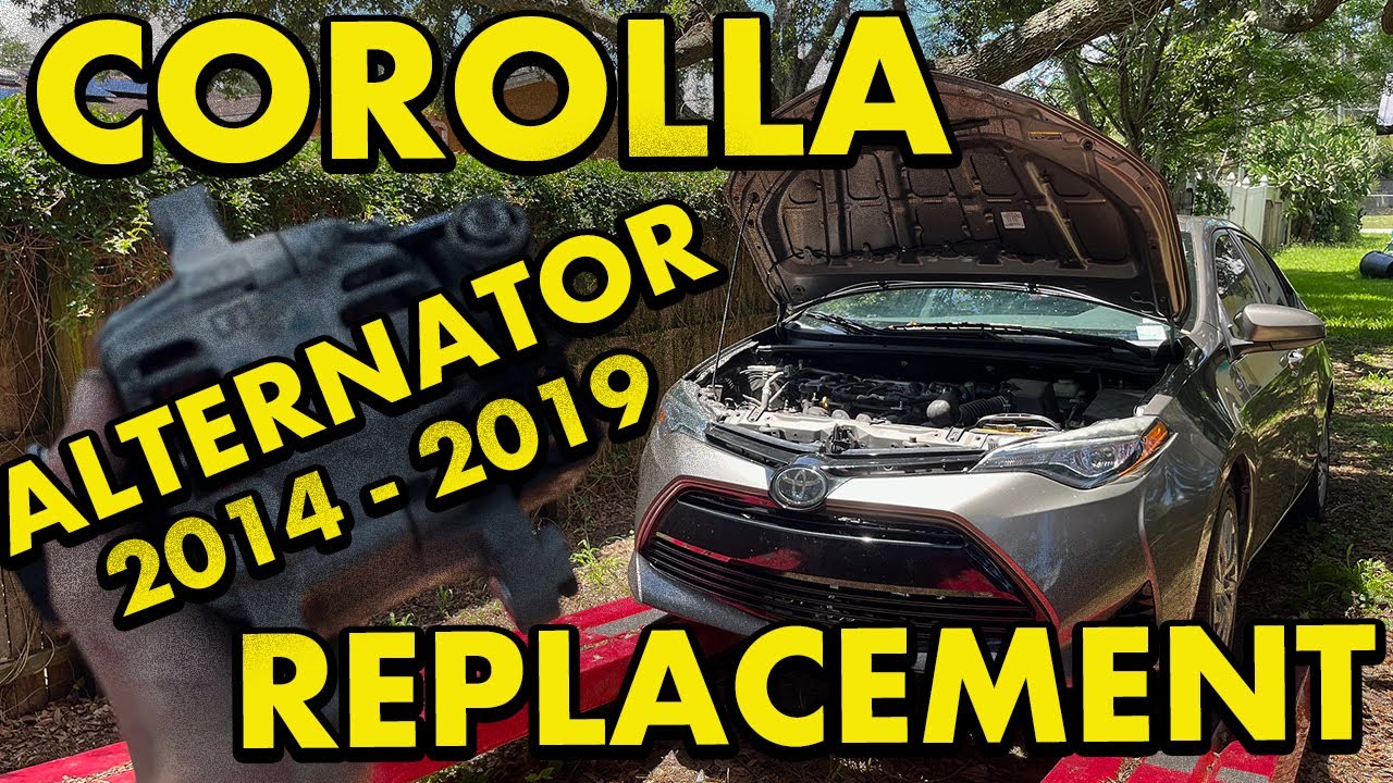Toyota Corolla Alternator Replacement