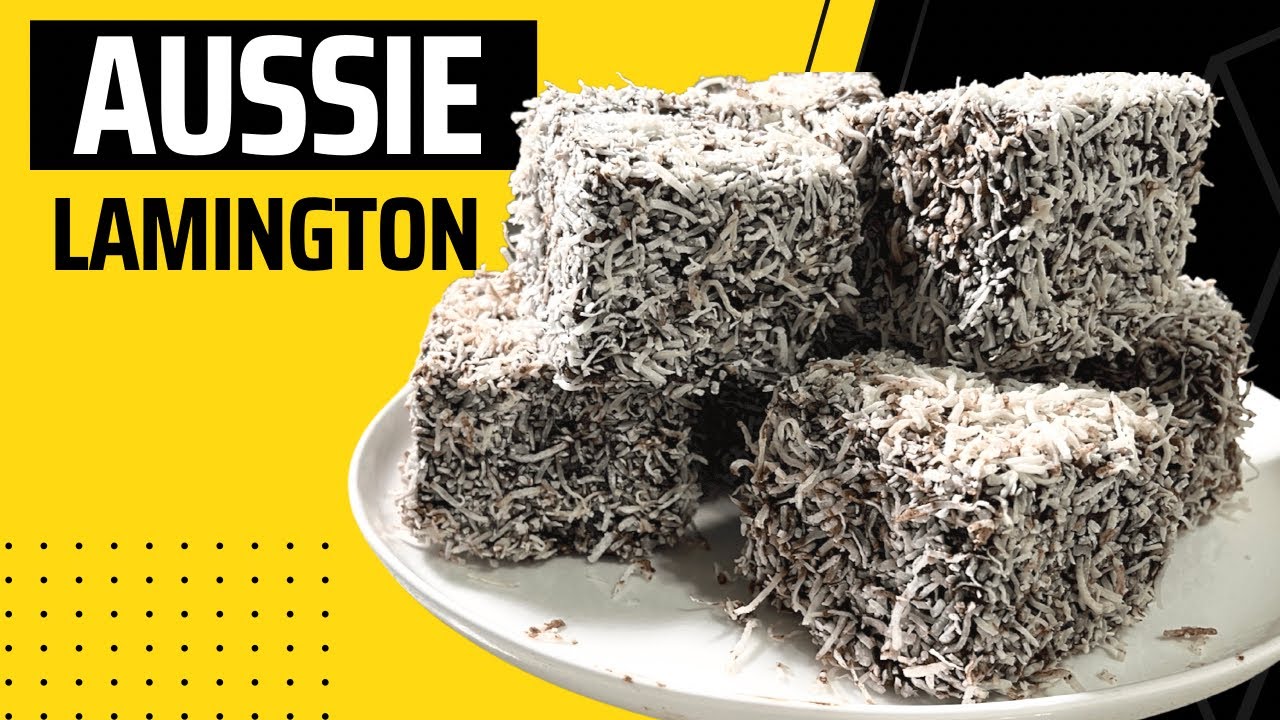 Australian lamingtons
