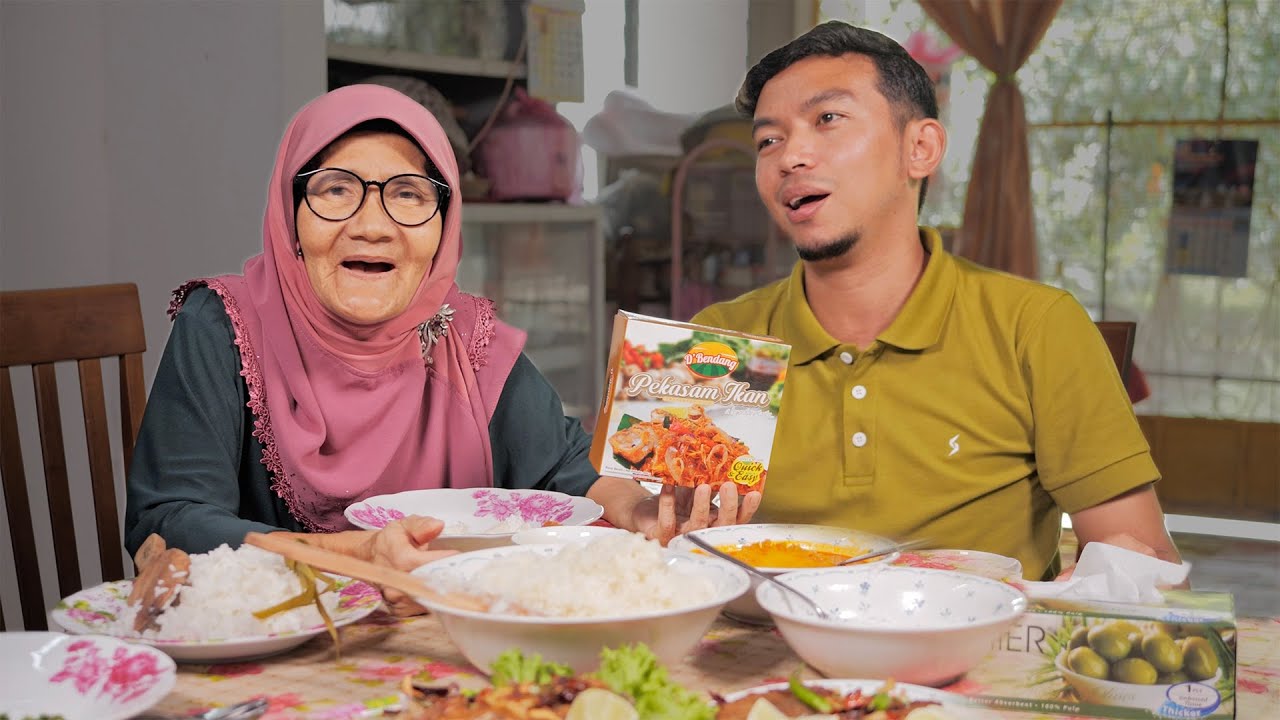 Makan PEKASAM Dengan Pulut & Nyoq Kukoq! TERANGKAT | Resepi Tok Perlis