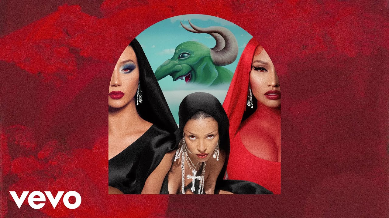 Doja Cat - Paint The Town Red (feat. Nicki Minaj & Iggy Azalea) [Remix]