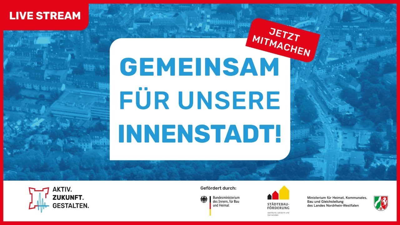 InHK Auftaktveranstaltung zur Neugestaltung des Marktplatzes Jülich