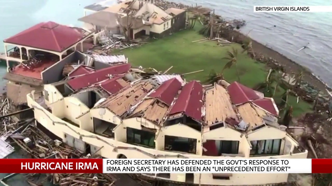 'Go on holiday' to help British Virgin Islands after Hurricane Irma