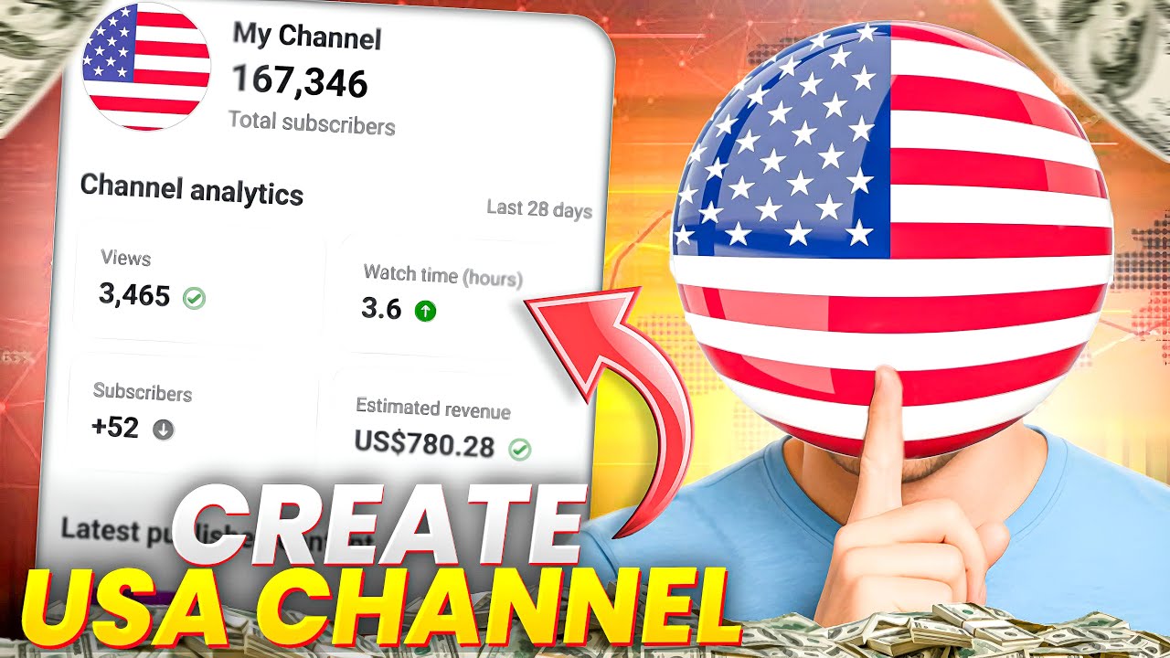 How to create USA based channel for Youtube Automation (Complete Guide)
