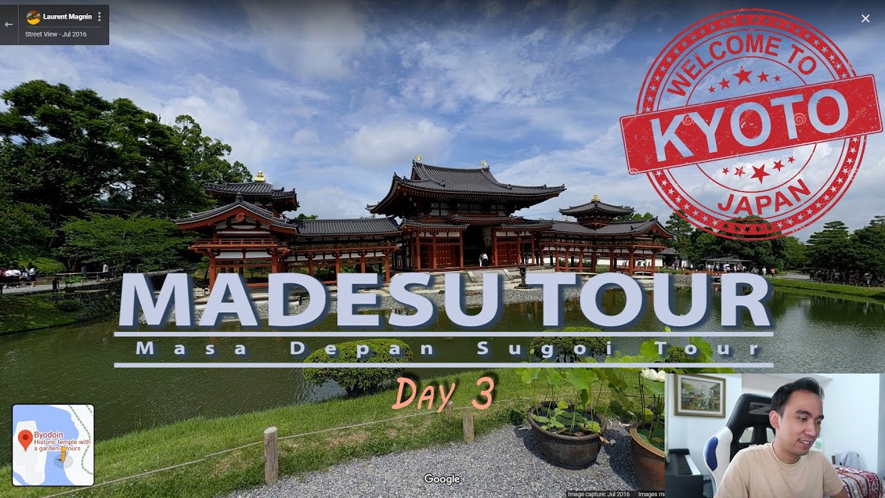 KYOTO VIRTUAL TOUR (Kinkakuji, Byodoin Temple, Kyoto Imperial Palace) | Day 3