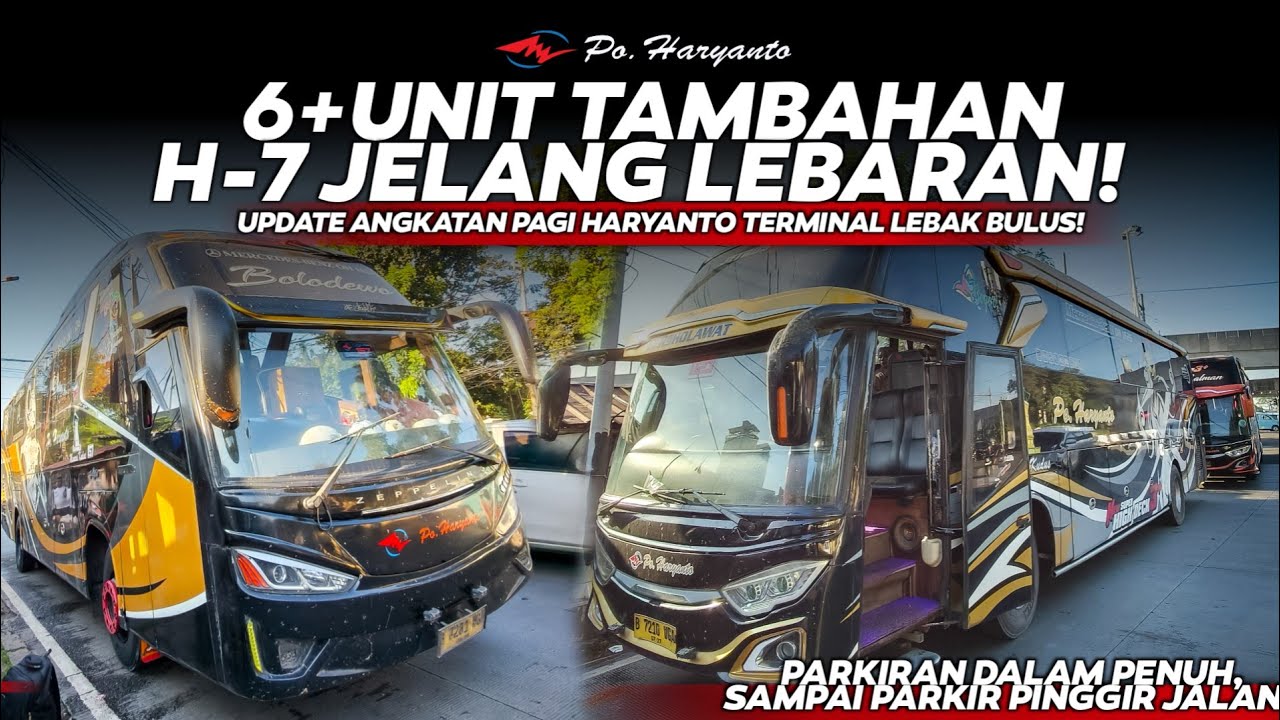 MAKBEDUNDUK!🔥🥵HARYANTO 6 BIS FULL SEAT CB CD SEMUA🏁Update H-7 Arus Mudik Lebaran 2026