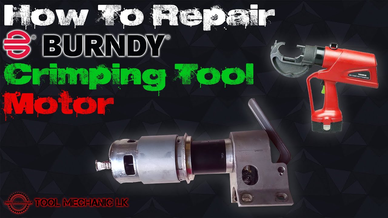 HOW | TO | REPAIR | PAT646XT | CRIMPING | TOOL | MOTOR - How to Repair PAT644XT Crimping Tool Motor