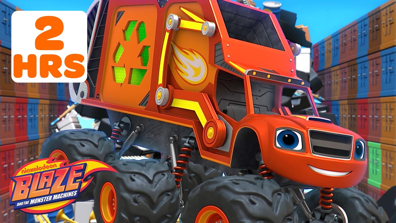 Учимся переработке с Вспышем и Эй‑Джеем! ♻️ | 2 часа | Nick Jr. Cyrillic