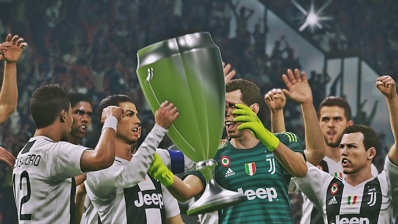 PES 2019 - Juventus vs Manchester City| Final UEFA Champions League | PS4 PRO