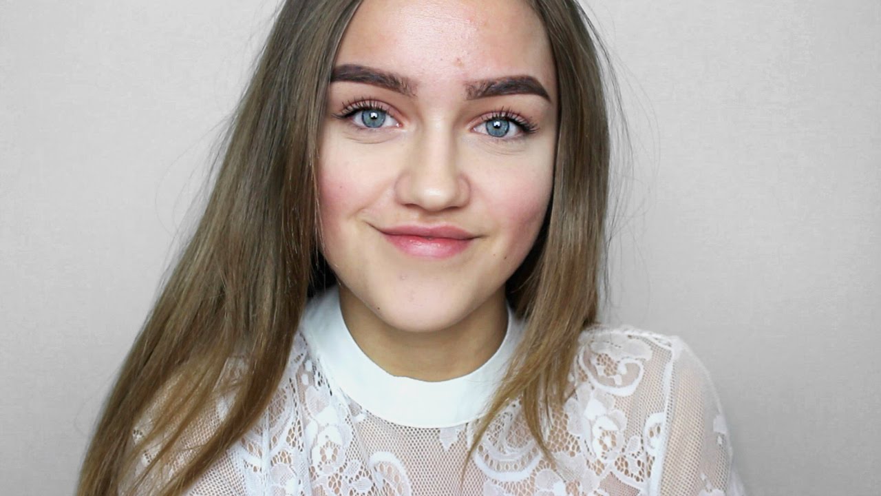 Konfirmations Makeup // Minimalistisk