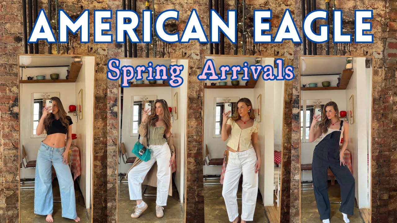 AMERICAN EAGLE HAUL | Spring Arrivals, Best Jeans, Spring Break Sale, spring & summer pieces