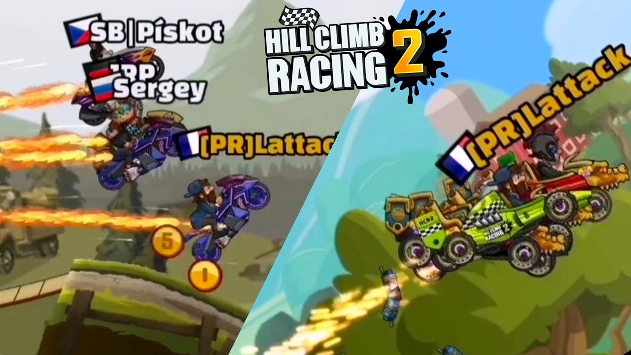 Daily Races Seesaw Road & Big Air Hill Climb Racing 2