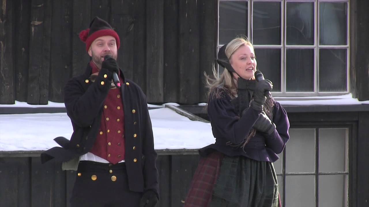 Rørossangen på åpningsermoni for Rørosmartnan 2015