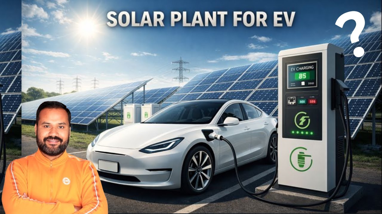Solar Plant for EV..?