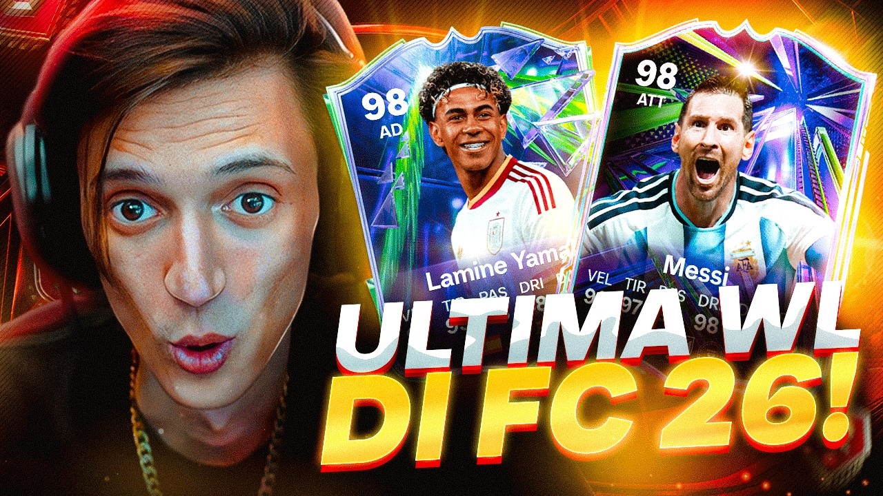 ULTIMA WL su FC 26 con MESSI e YAMAL!
