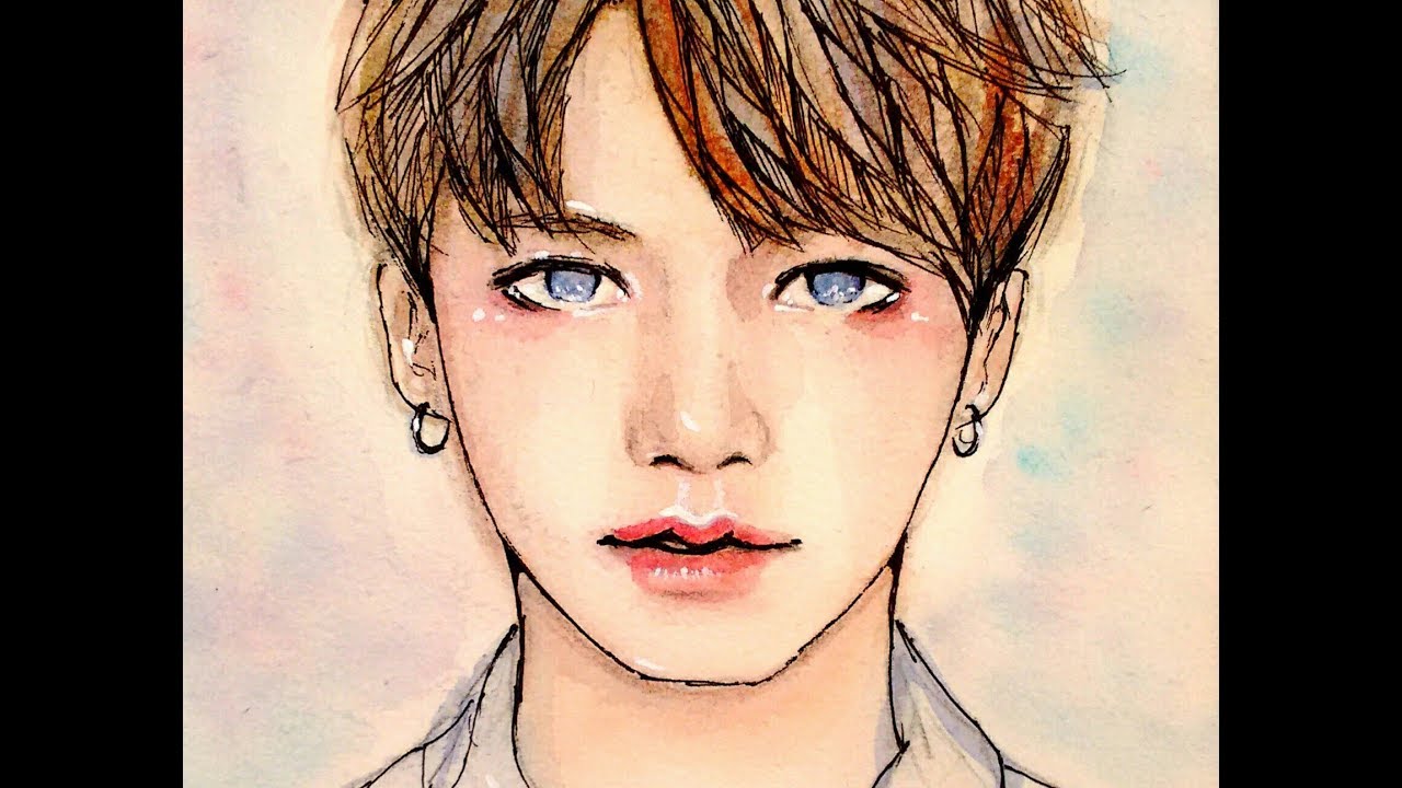 Drawing Jungkook | Tutorial
