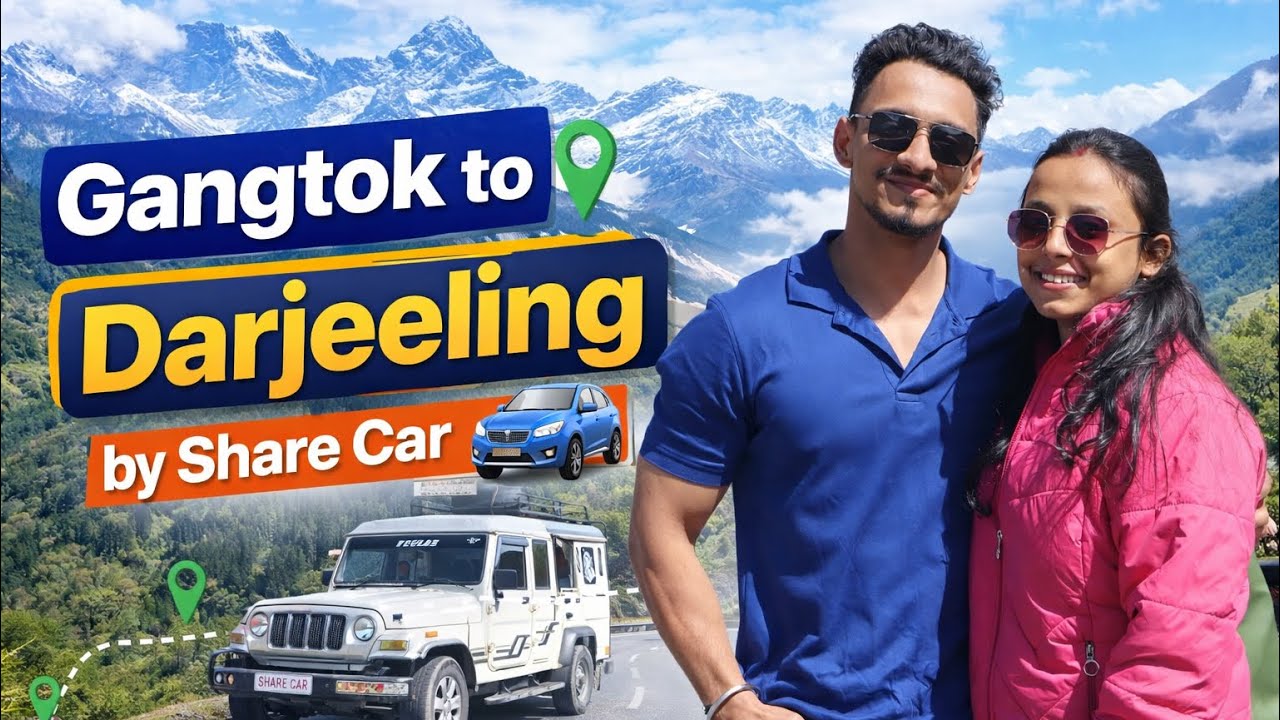 Gangtok To Darjeeling by Sharing Car 2026 |Darjeeling Hotel | Budget Tour | Darjeeling Tour 2026 |