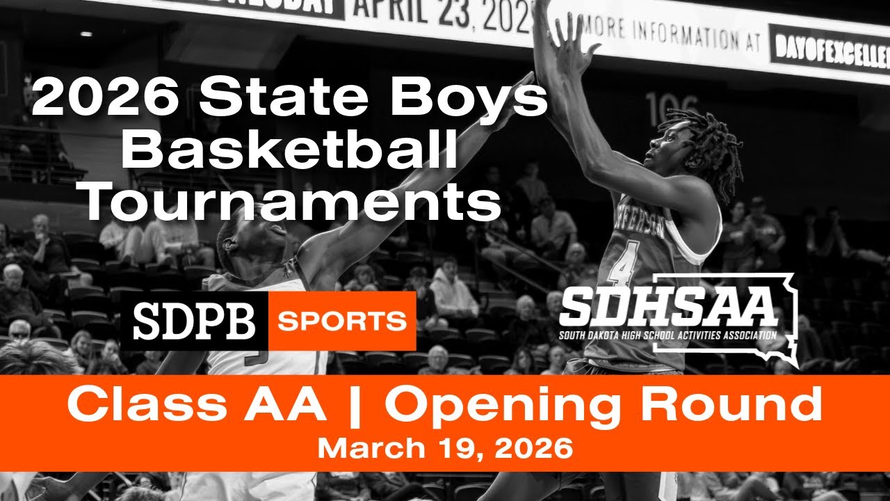 Class AA Opening Round | 2026 SDHSAA Boys State Basketball Tournaments | 2026-03-19 1st Session