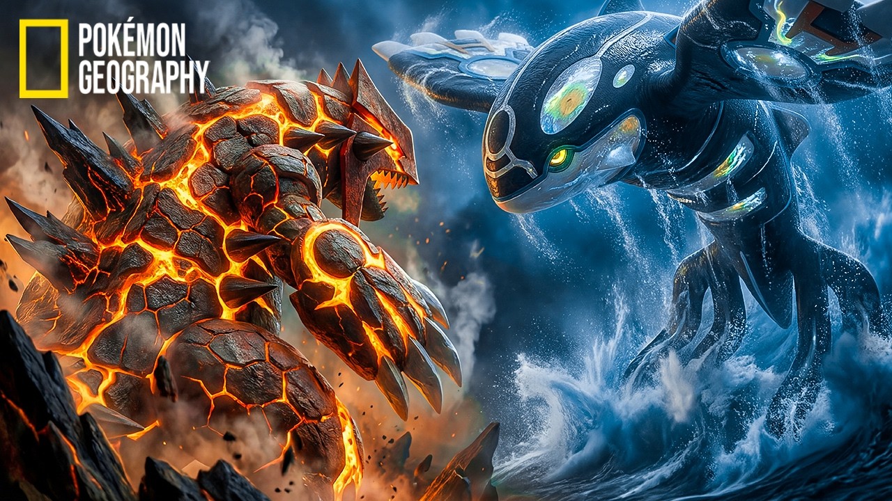 NatGeo Pok&eacute;mon: Groudon vs. Kyogre | The Remaking of Earth and Sea | Pok&eacute;mon Real Life Documentary