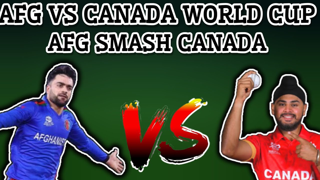 🔥 Afghanistan DESTROY Canada 😱 | What a Dominating Win! #viralLivestream