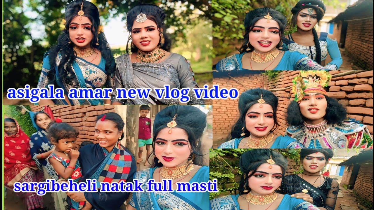 Sargibeheli natak vlog video Mahagaon re bahut maja asigala 